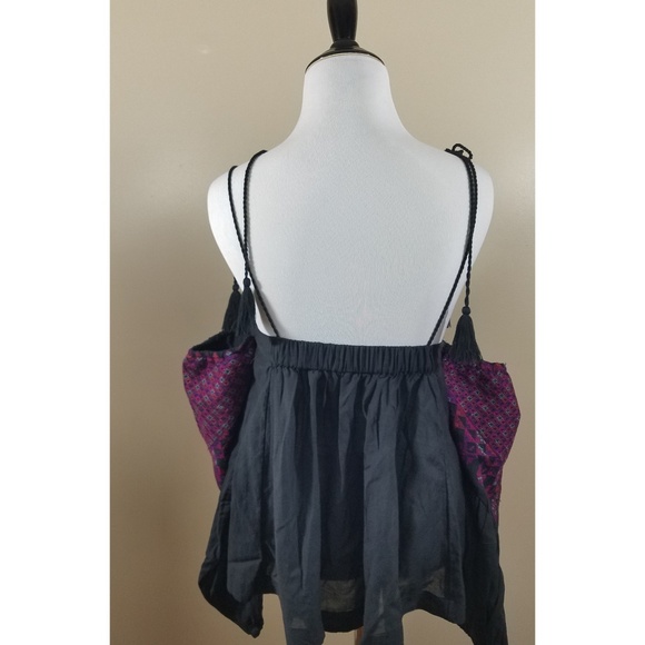 Free People Vacay Vibin Cold Shoulder Top - Picture 7 of 8